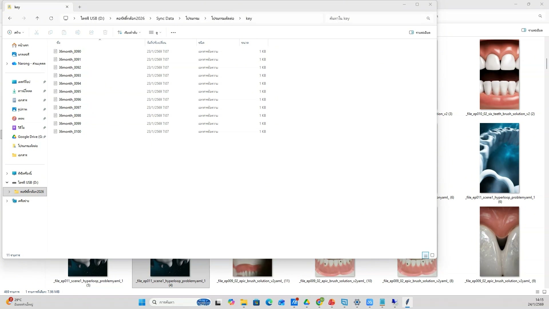 ตรวจสอบคุณภาพวิดีโอ (1/20)